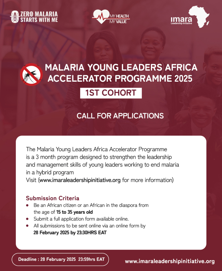 Malaria Young Leaders Africa Accelerator Programme