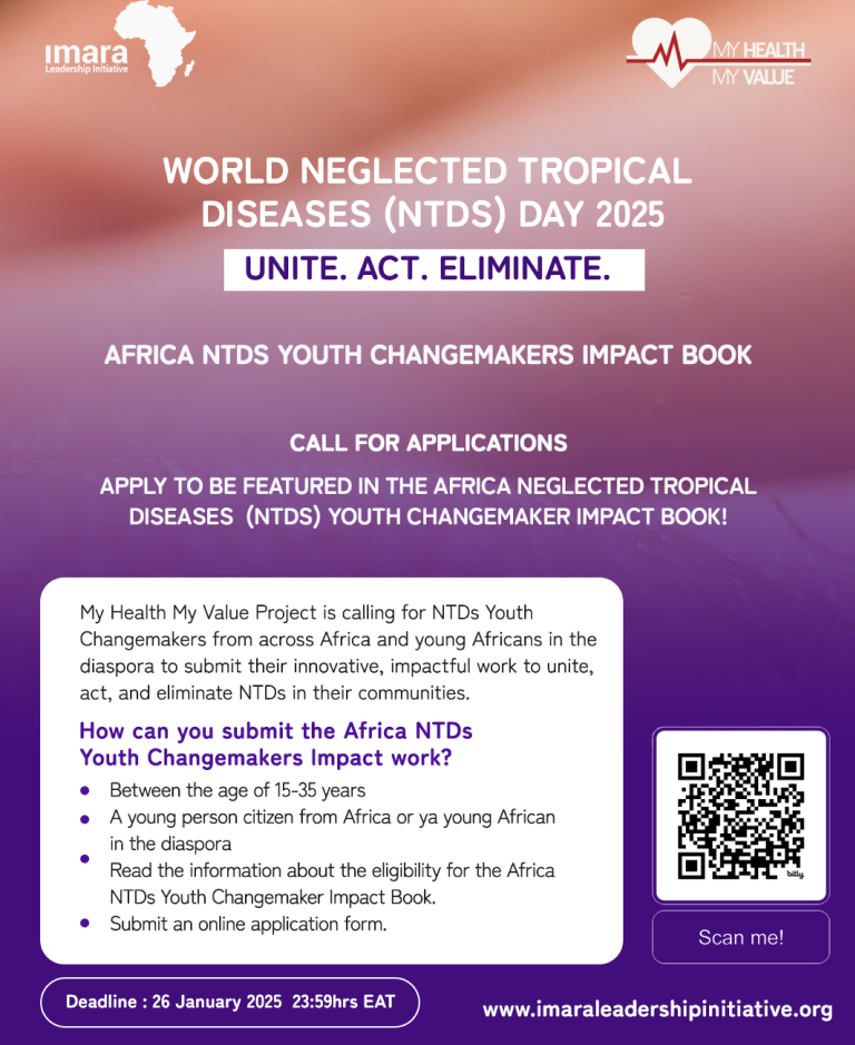 Africa Neglected Tropical Diseases  (NTDs)Youth Changemakers Impact Book 2025