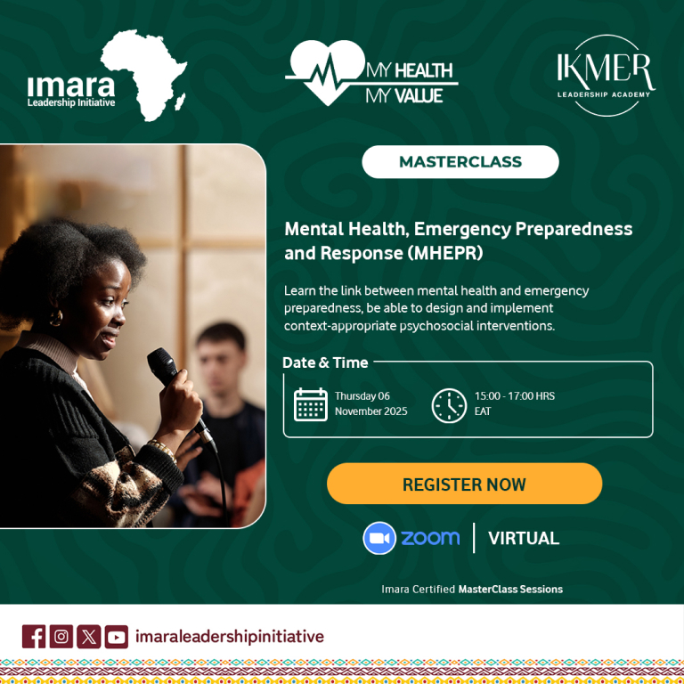 Masterclass: Mental Health, Emergency Preparedness and Response (MHEPR)